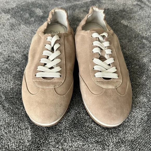 Polo Ralph Lauren - Women's The Suede Pony Ballerina Sneaker, Size 7.5 (US) - Picture 3 of 8